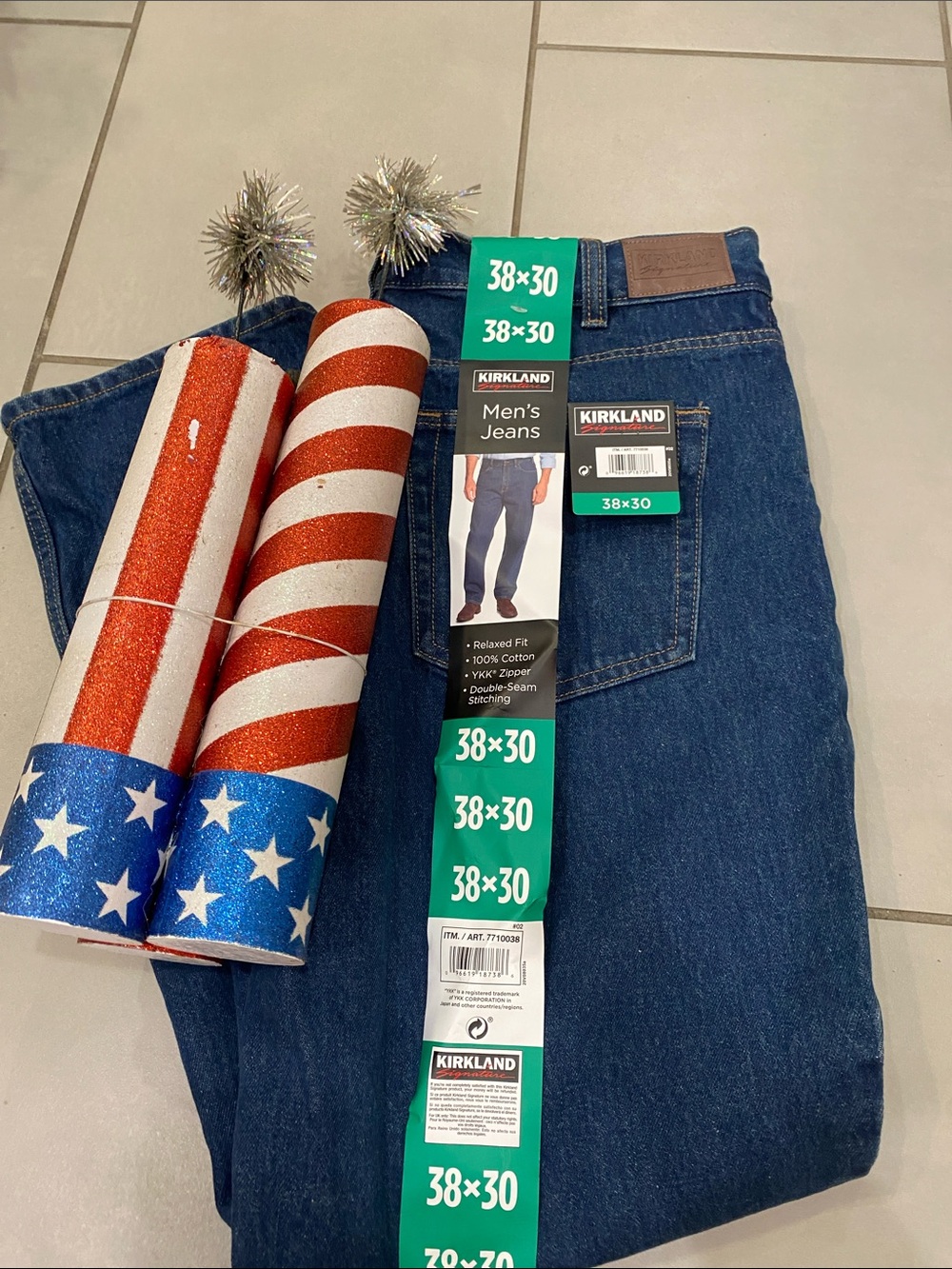 Kirkland Signature Men's Jeans 👖 NWT 38x30